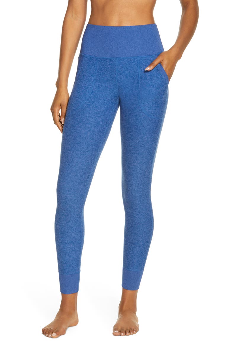 Restore Soft Pocket Leggings, Main, color, BLUE MARLIN