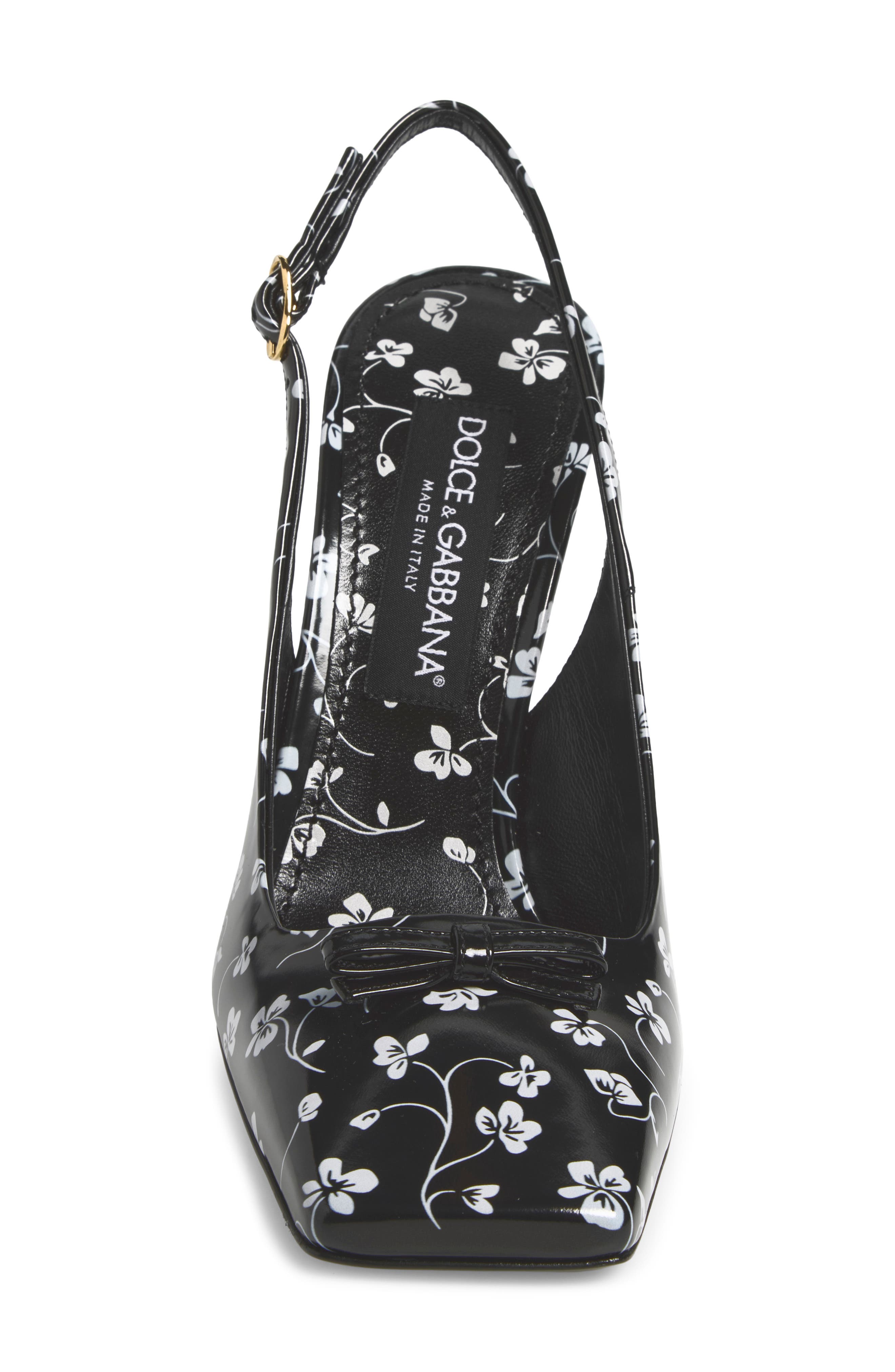 Schiffer Square Toe Slingback Pump, Alternate, color, NERO