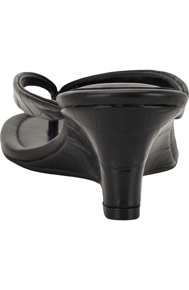 Calvin Klein Maggy Wedge Slide Sandal, Alternate, color, Black