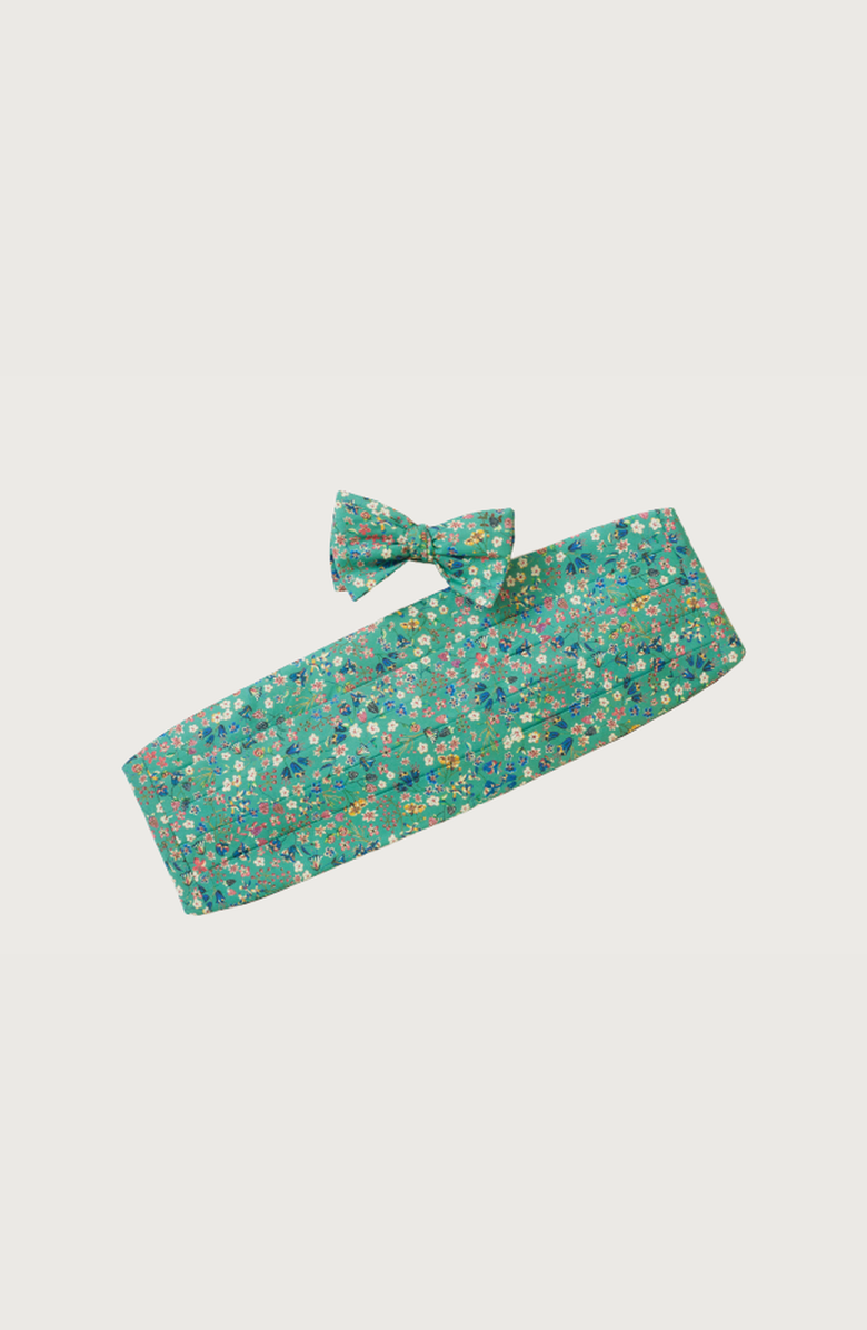 Beau Ties of Vermont Buckingham Liberty of London Bow Tie, Alternate, color, Pre-Tied