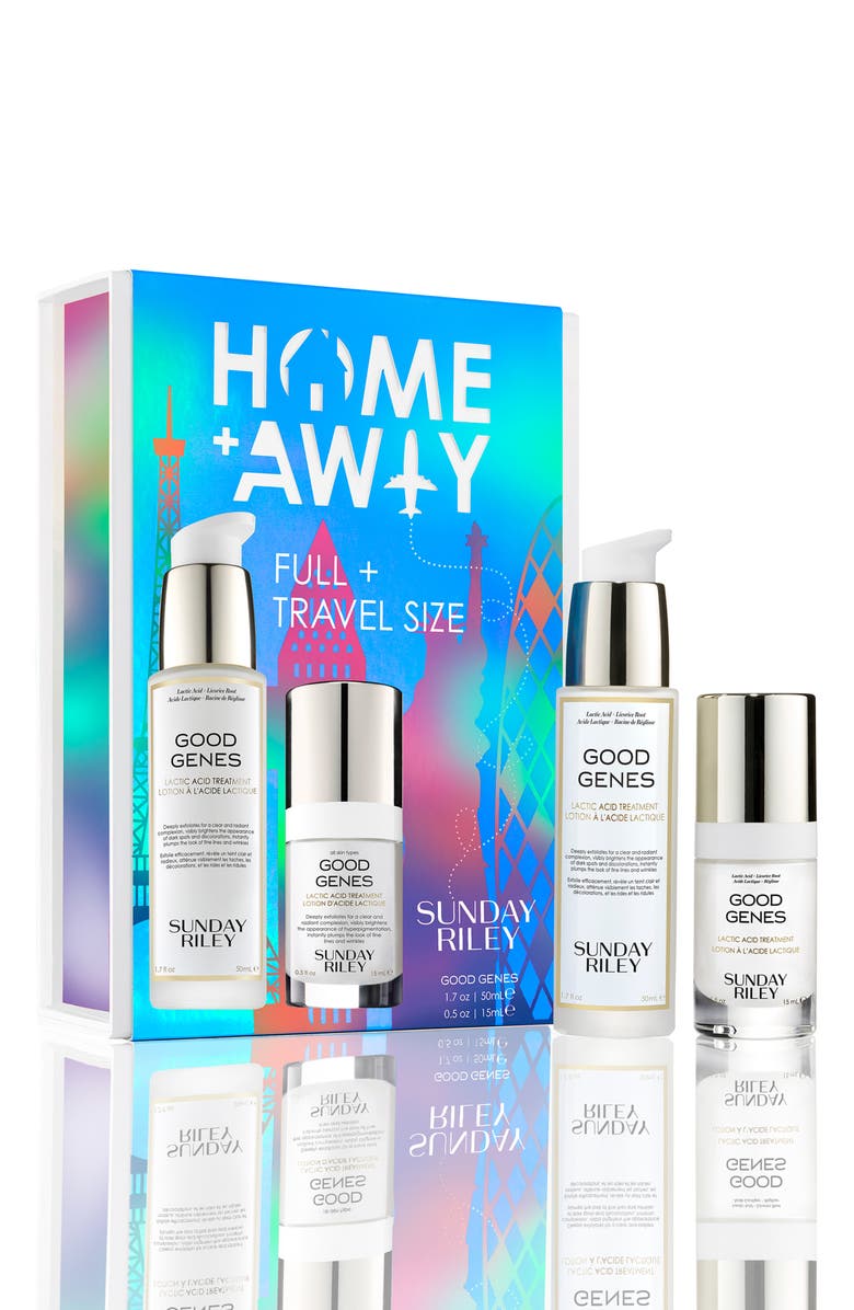 Sunday Riley Good Genes All-In-One Lactic Acid Treatment Home & Away Kit, Main, color,