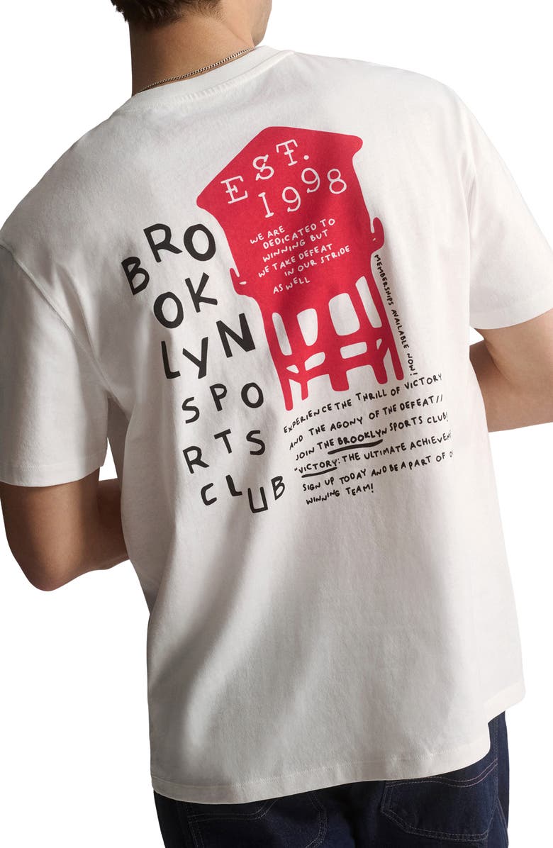 Brooklyn Industries Water Tower Graphic T-Shirt, Alternate, color, Antique White