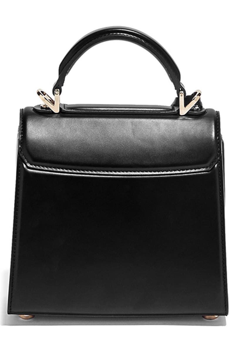 FERRAGAMO Salvatore Ferragamo Small Boxyz Leather Satchel, Alternate, color,