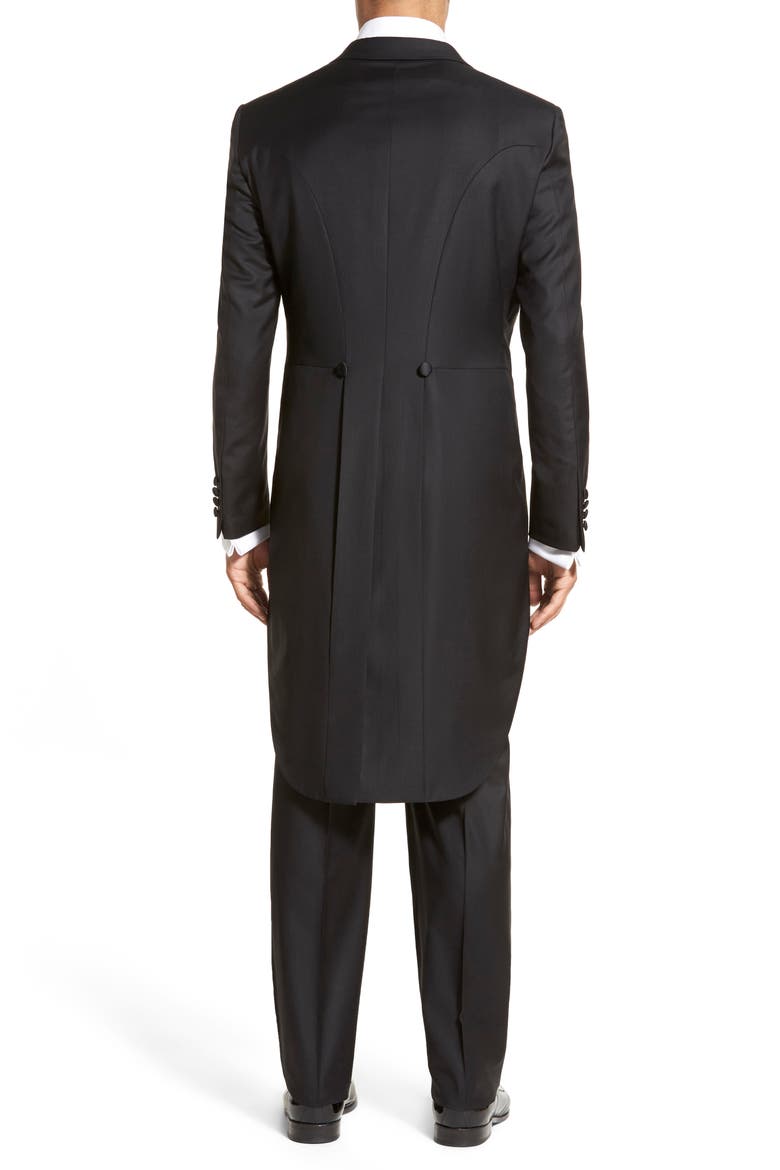 Classic Fit Wool Tuxedo, Alternate, color, BLACK