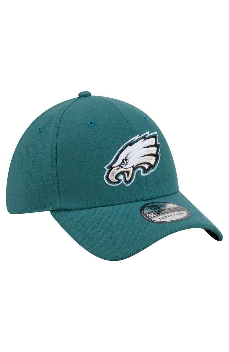 New Era Men's New Era Green Philadelphia Eagles Core Team 39THIRTY Flex Hat, Alternate, color, Green
