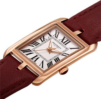 特別価格！Bruno Magli Sofia 1421 Asymmetrical Case 24mm Bruno Magli Women's Sofia 1421 Asymmetrical Case Leather
