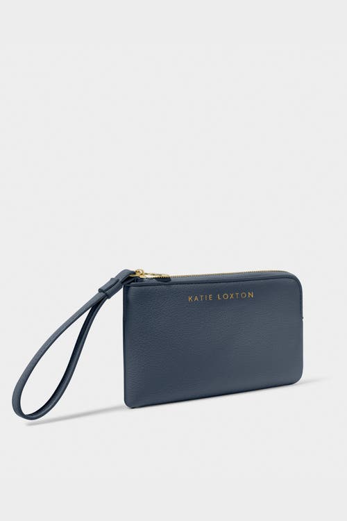Katie Loxton Small Wristlet Pouch In Blue