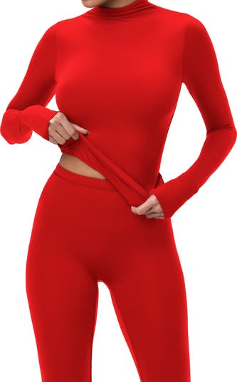 Mock Neck Top