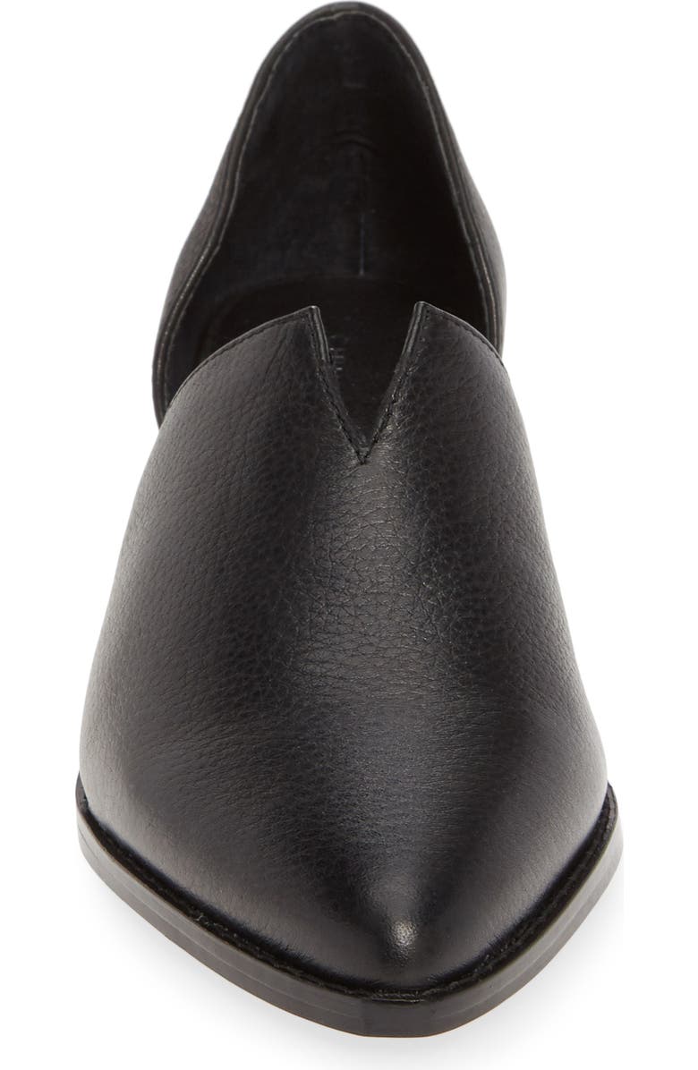 Chinese Laundry Matcha d'Orsay Flat, Alternate, color, Black Leather