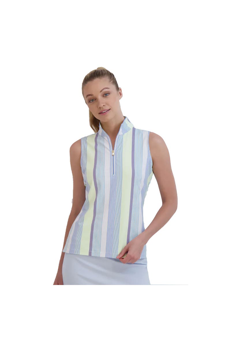 Fairway & Greene Fairway and Greene Maxwell Sleeveless Womens Golf Polo, Main, color, Twist