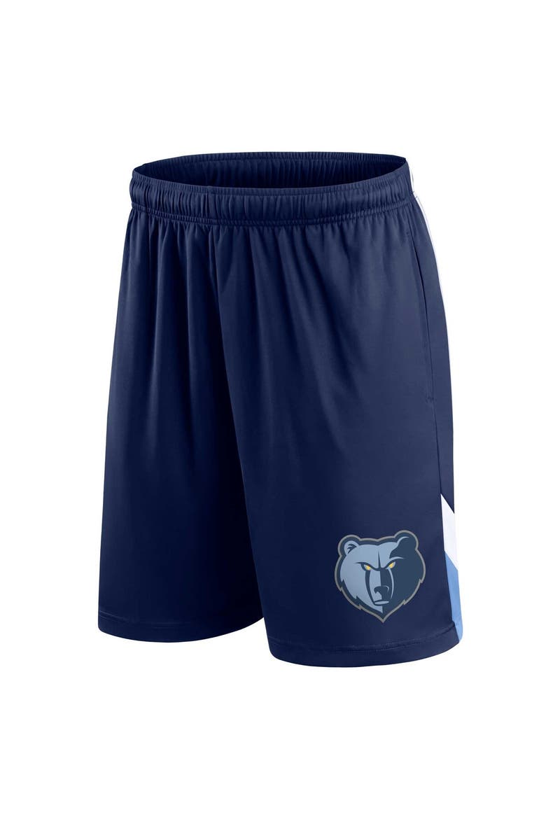 Men's Fanatics Branded Navy Memphis Grizzlies Slice Shorts, Alternate, color, Navy