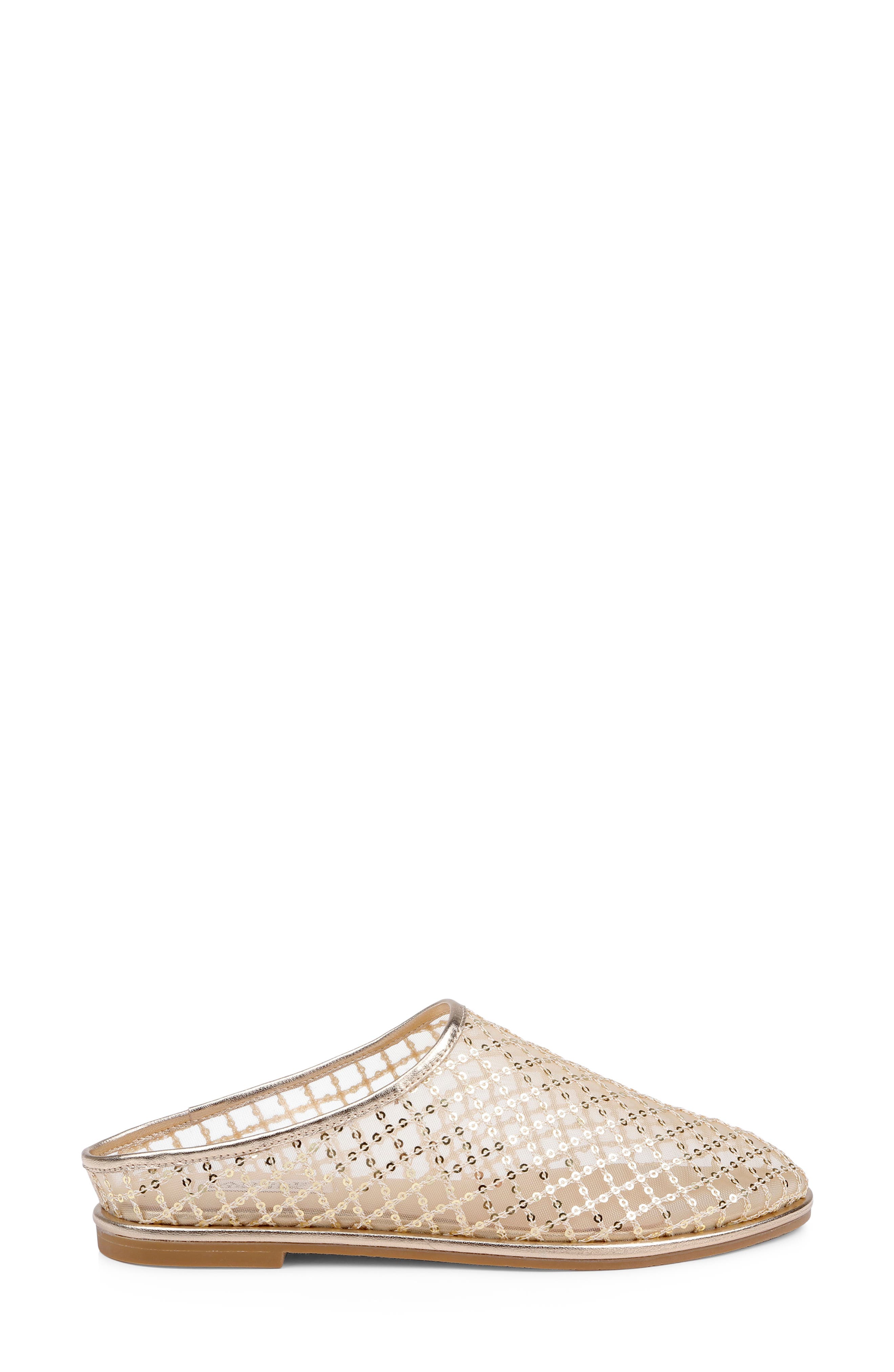 Yumi Mule, Alternate, color, GOLD SEQUINS