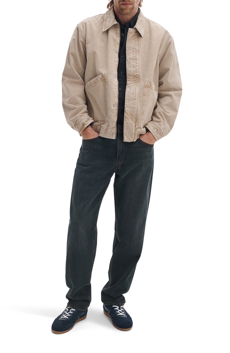 rag & bone Fit 4 Authentic Rigid Infuse Straight Leg Jeans, Alternate, color, Oilin