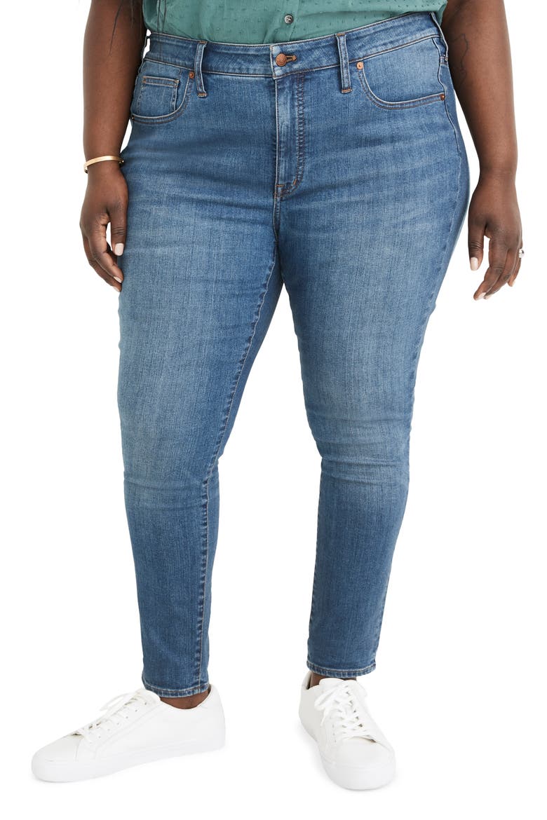 9-Inch Skinny Jeans, Main, color, PLEASANT WASH