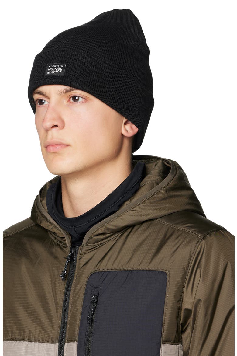Town Square Beanie, Alternate, color, BLACK