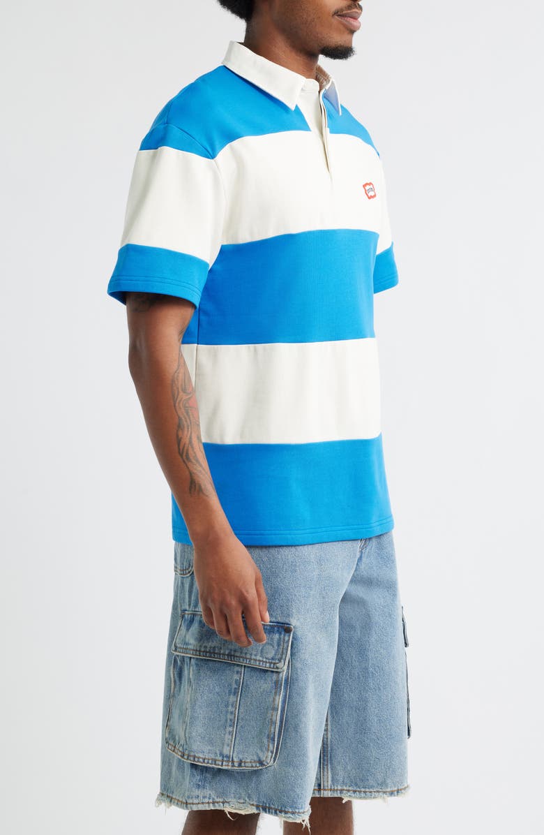 ICECREAM Boulder Stripe Polo, Alternate, color, Whisper White