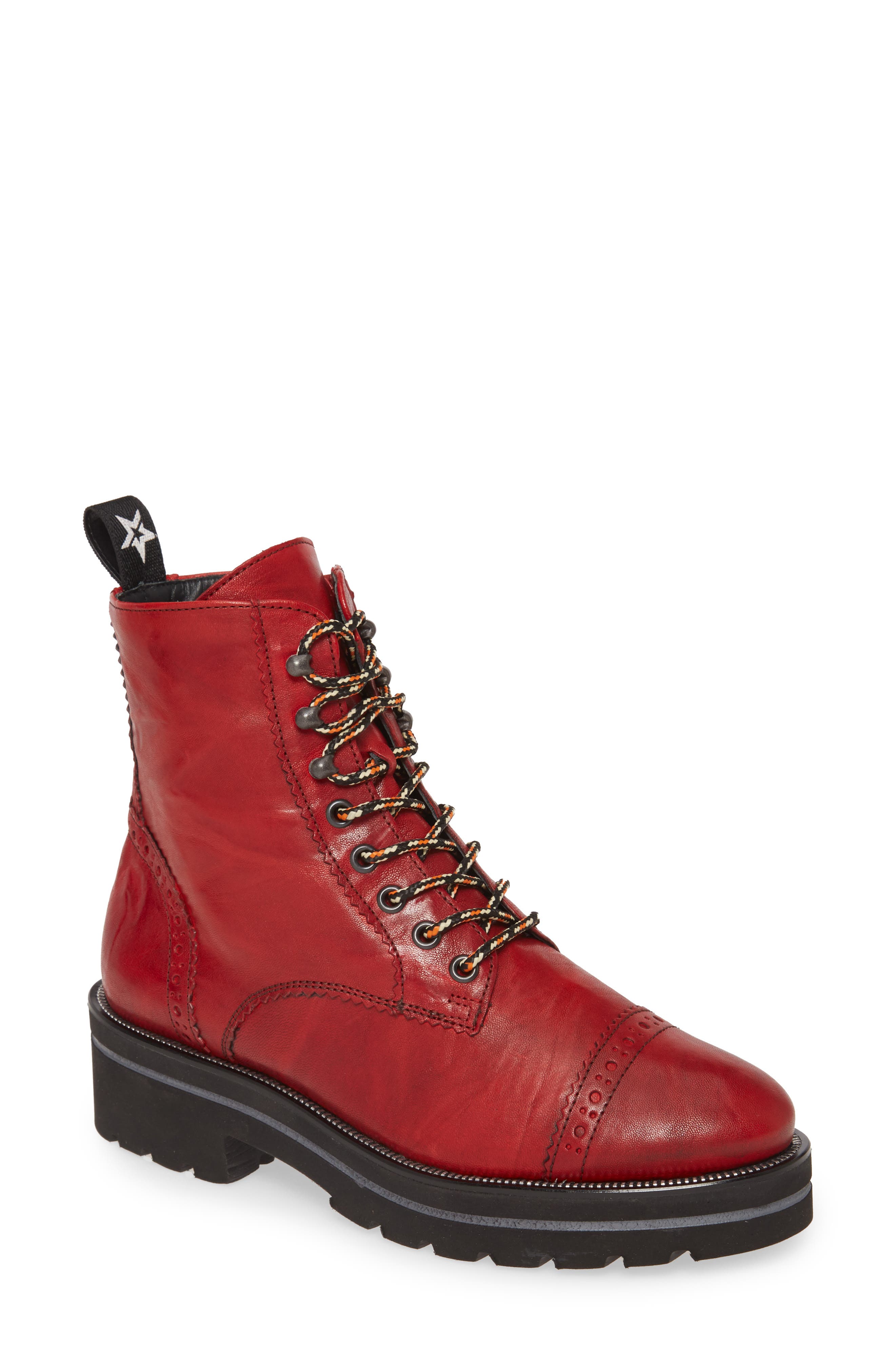 Paul Green Ceylo Combat Boot, Main, color, 