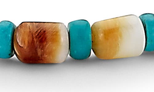 Samuel B. Beaded Shell Stretch Bracelet In Multi