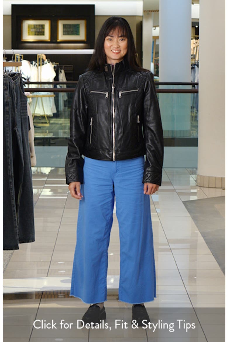 Mikel Racer Leather Jacket video