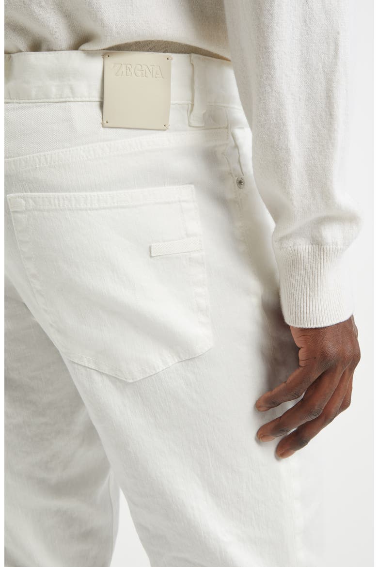 Slim Fit Jeans, Alternate, color, WHITE SLD