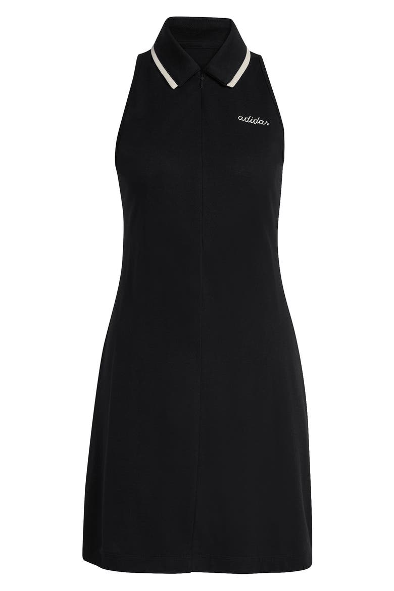 Seasonal Essentials Colorpop Dress, Alternate, color, BLACK/ OFF WHITE/