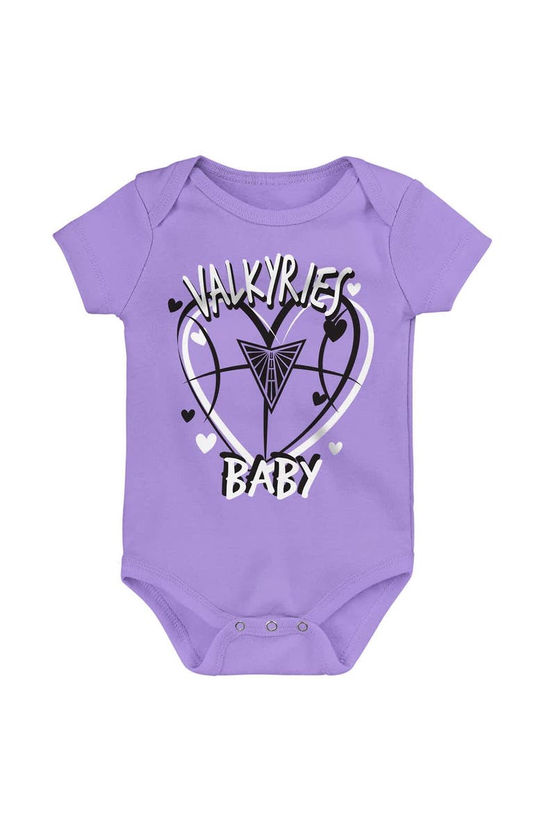 Outerstuff Infant Outerstuff  Golden State Valkyries Slide Home 3-Piece Creeper Set, Alternate, color, 