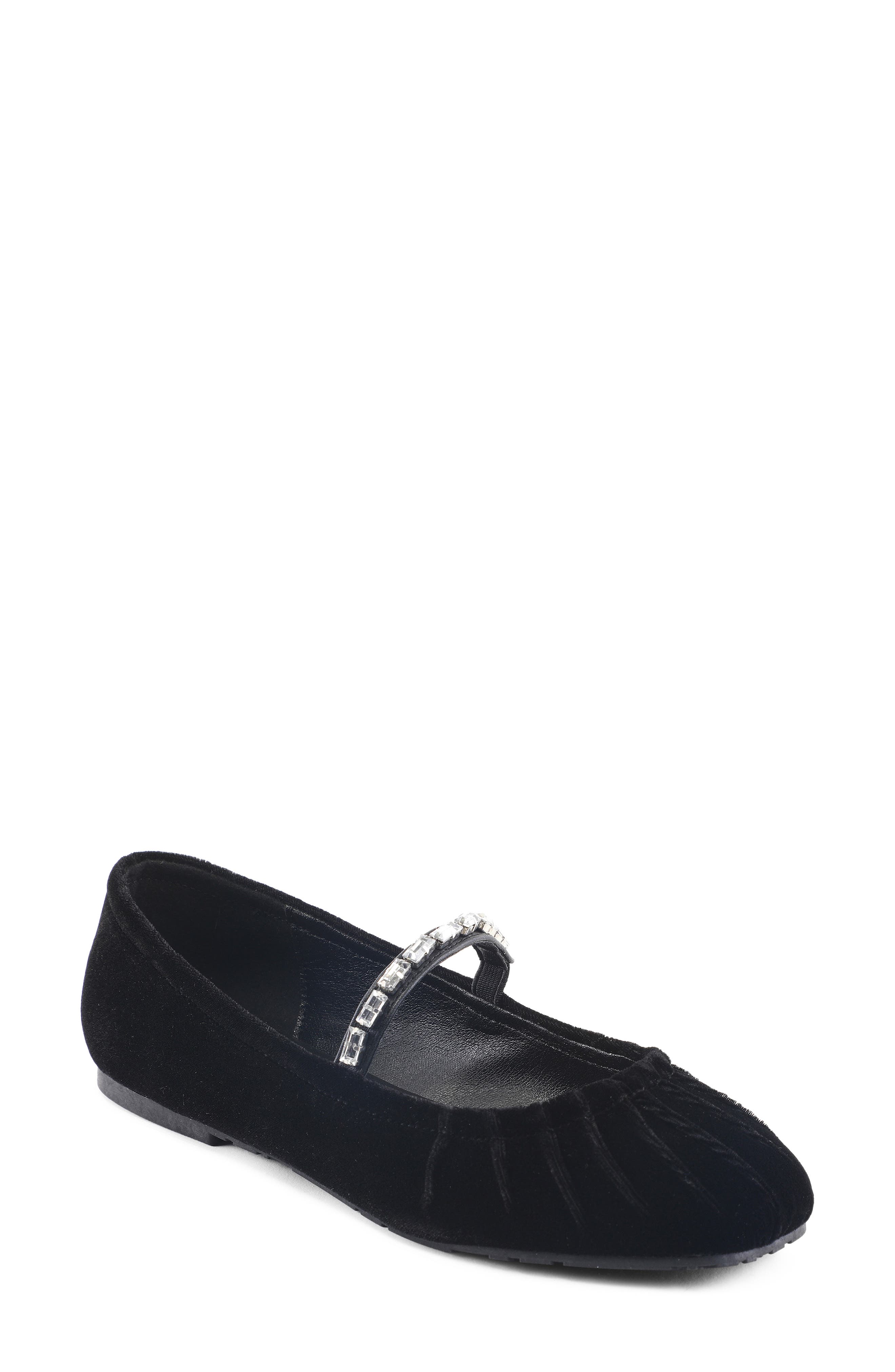 Eimar Mary Jane Flat, Main, color, BLACK VELVET