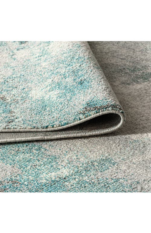Jonathan Y Contemporary Pop Modern Abstract Vintage Area Rug In Green