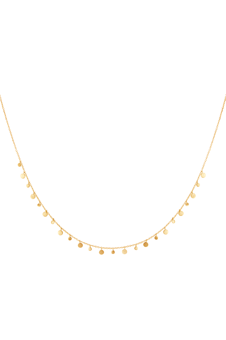 Coin Choker, Main, color, Yellow Gold