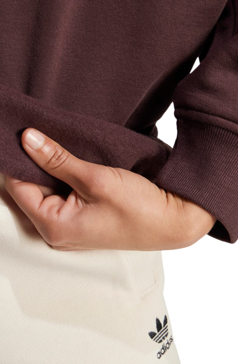 adidas Originals Essentials Oversize Crewneck Sweatshirt, Alternate, color, 