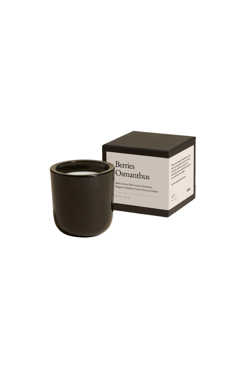 Shop Italic Soleil Swiss Scented Glass Candle In Berries Osmanthus