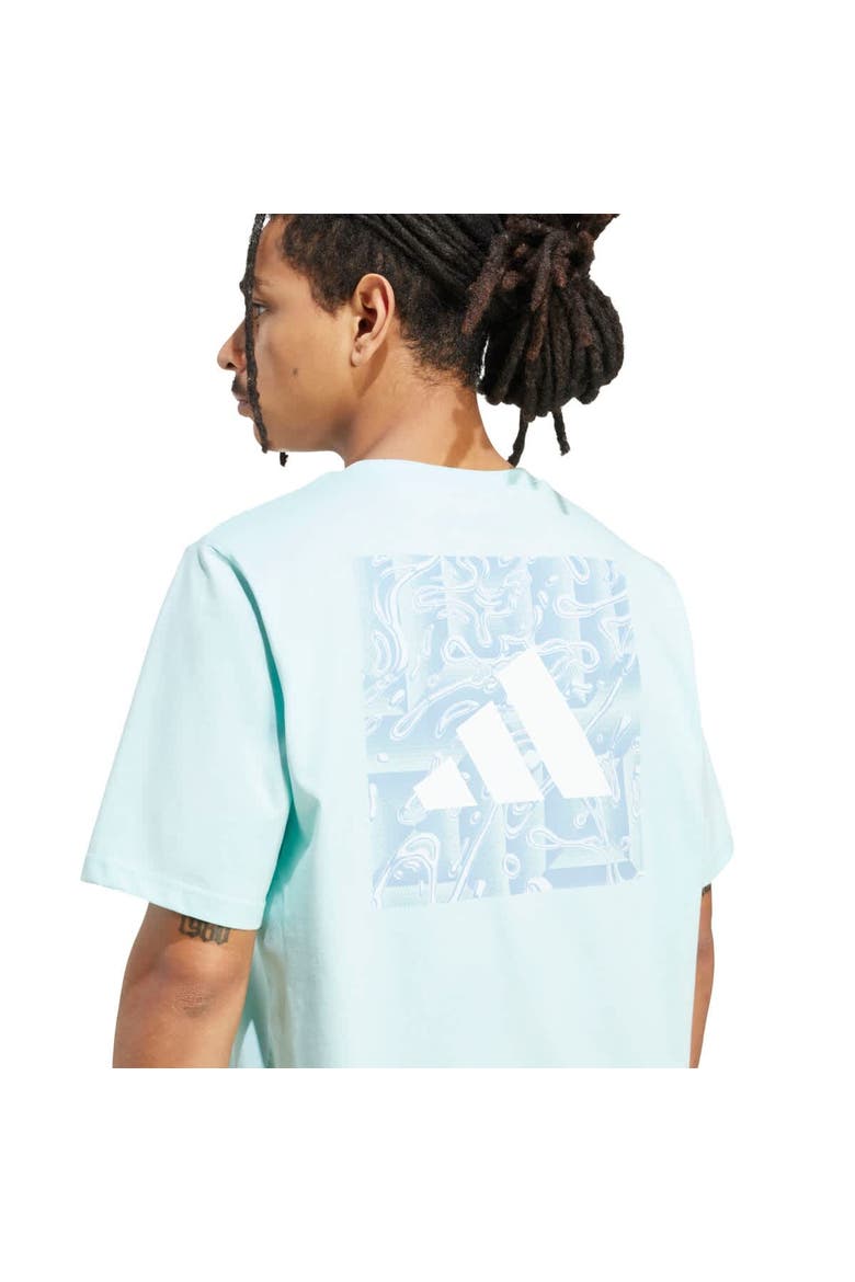 Men's adidas Aqua Juventus Jersey Hook T-Shirt, Alternate, color, Aqua