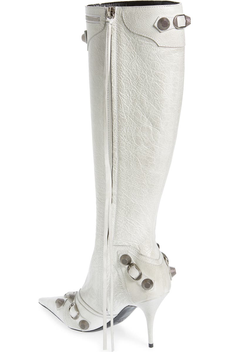 Balenciaga Cagole Knee High Boot, Alternate, color,