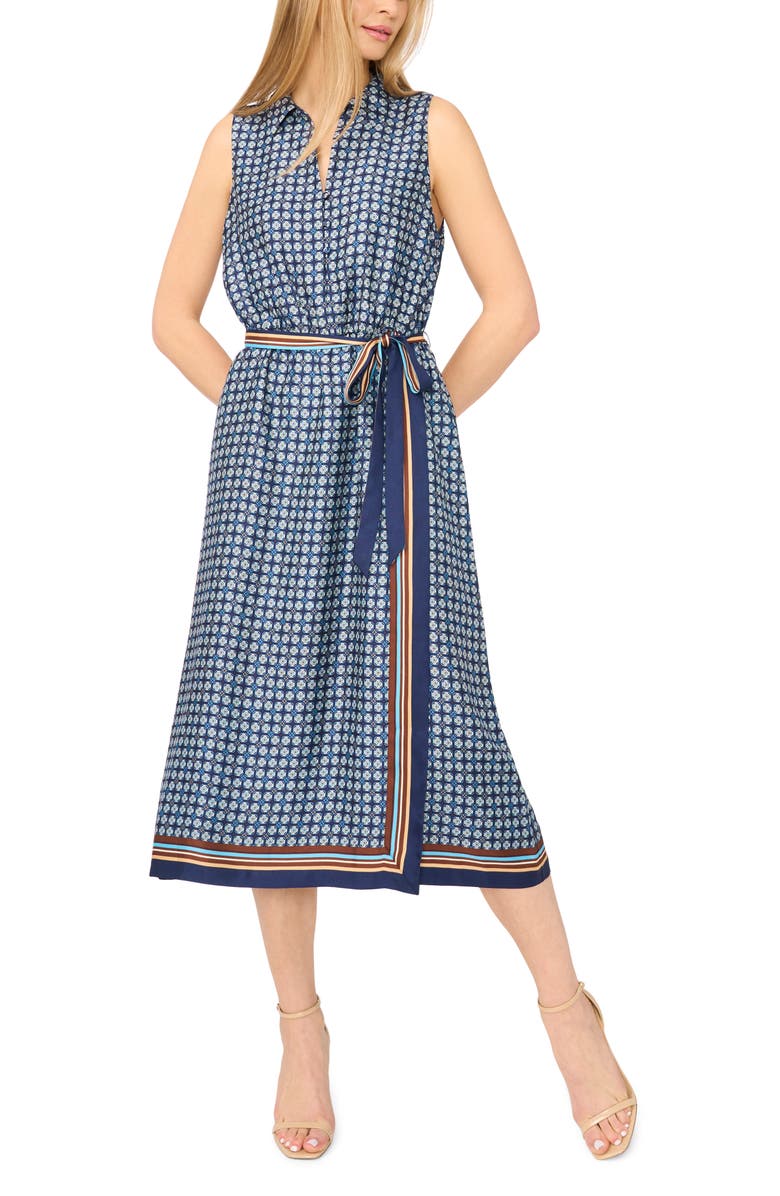 Halogen<sup>®</sup> Wrap Skirt Shirtdress, Main, color, 