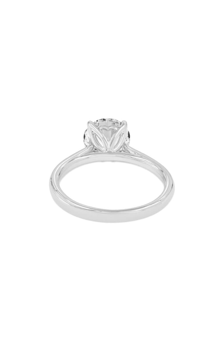 LuvMyJewelry Sophia 14K White Gold Round Lab Grown Diamond Solitaire Engagement Ring - 2 ctw, Alternate, color, 14K White Gold