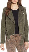 BLANKNYC Suede Moto Jacket
