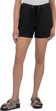 KUT from the Kloth Katana Drawstring Linen Blend Shorts