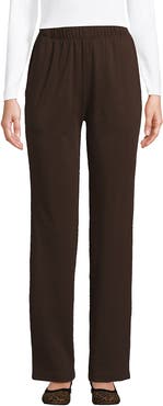 Lands' End Sport Knit High Rise Pants