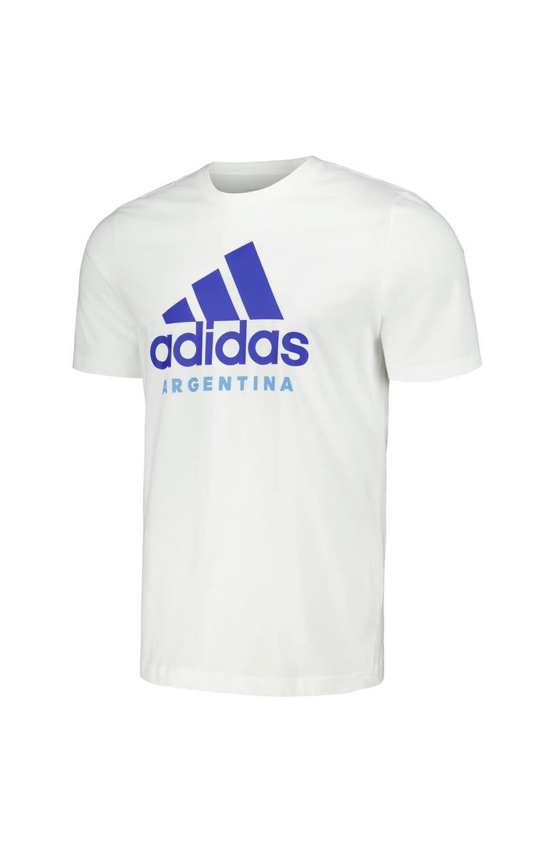 adidas Men's adidas White Argentina National Team 2024 DNA T-Shirt, Alternate, color, White