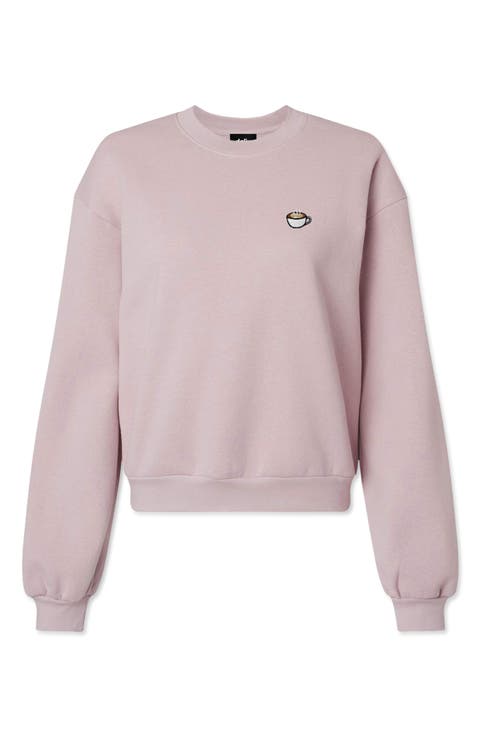 Women's Pink Crewneck Sweatshirts | Nordstrom Women's Pink Crewneck Sweatshirts | Nordstrom