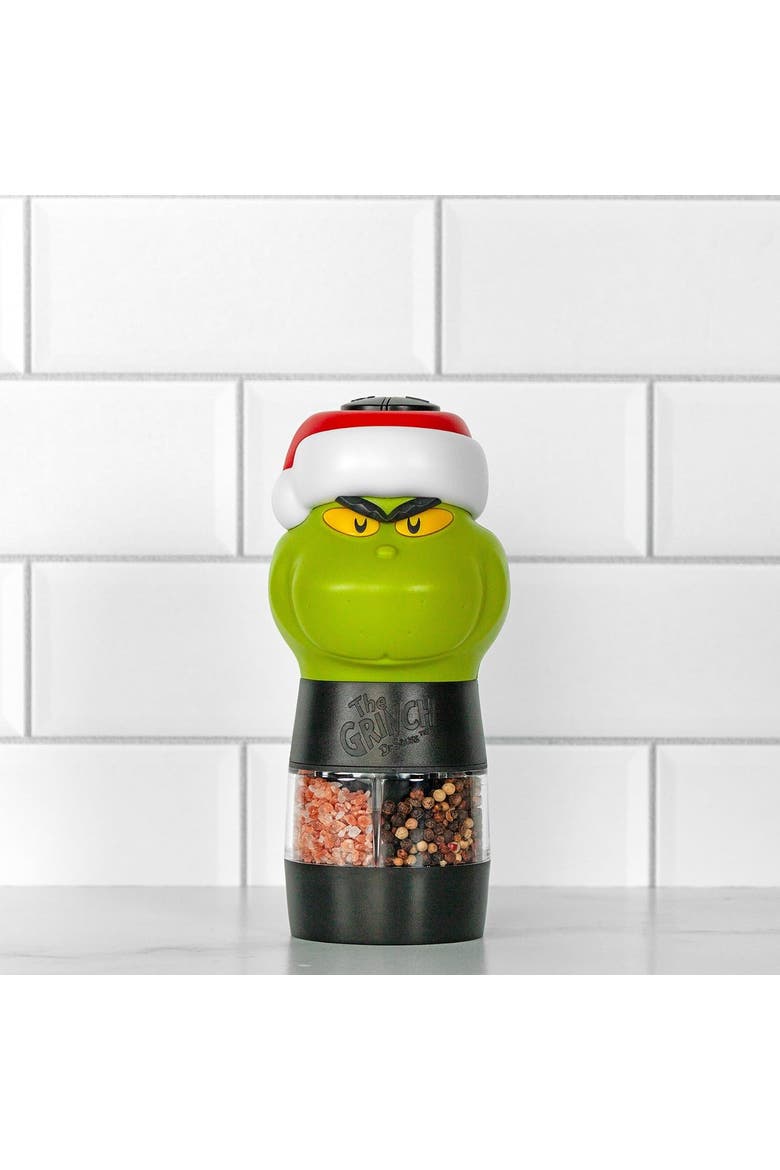 Dr. Seuss Grinch Salt and Pepper Mill Grinder, Main, color, None