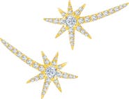 Graziela Yellow Shooting Starburst Earrings
