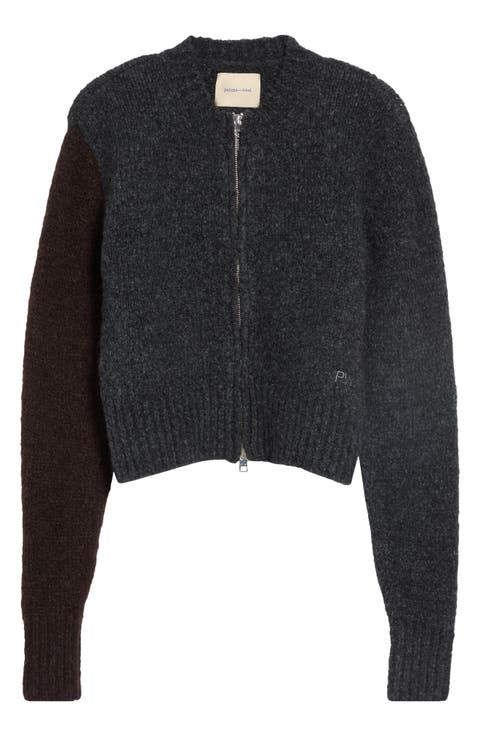 Jane Zip Cardigan