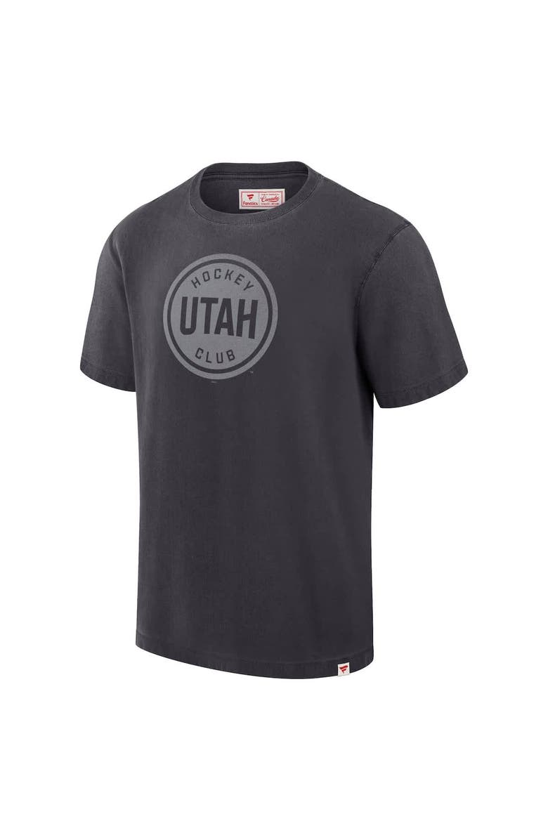 FANATICS Men's Fanatics Black Utah Hockey Club Made in Canada T-Shirt, Alternate, color, Black