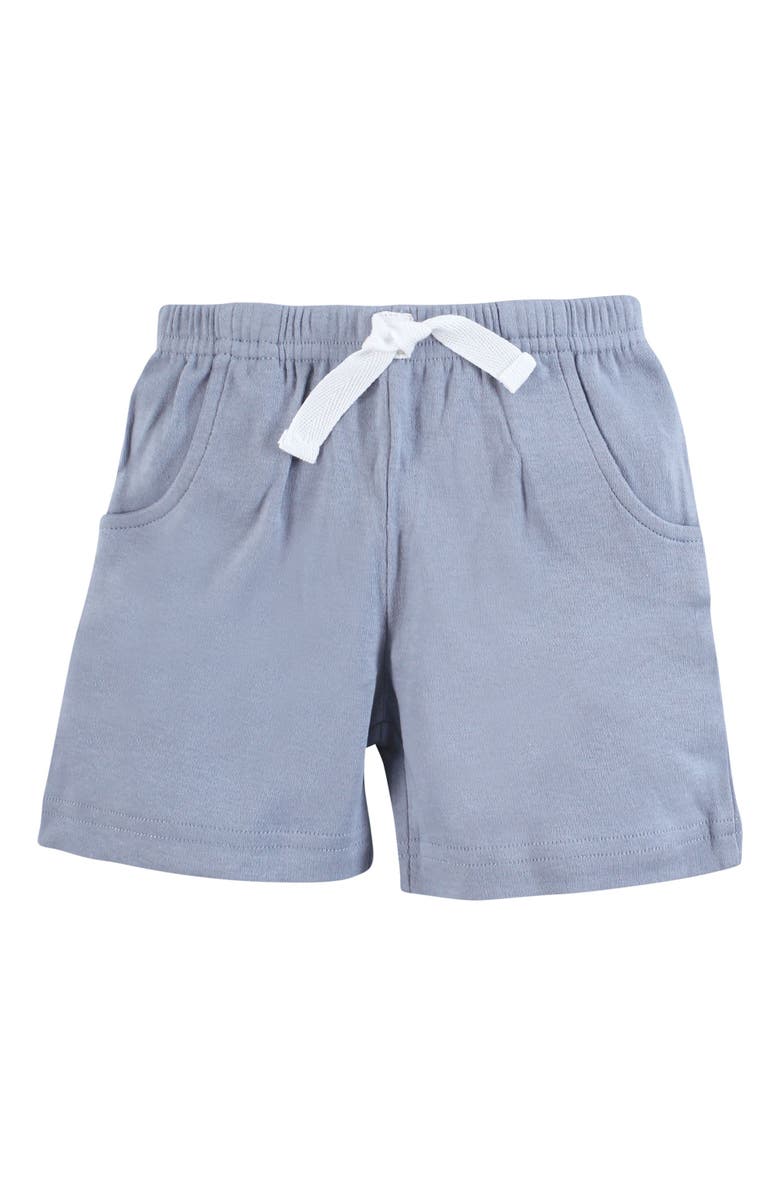 Hudson Baby Shorts-Bottoms 4-Pack, Alternate, color, Blue Bandana