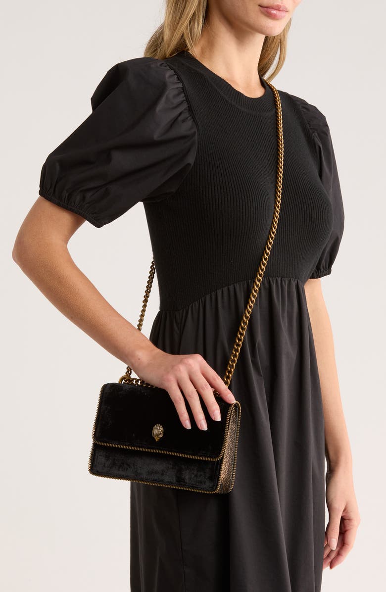 Kurt Geiger London Shoreditch Eagle Small Crossbody Bag, Alternate, color, Bronze Combo