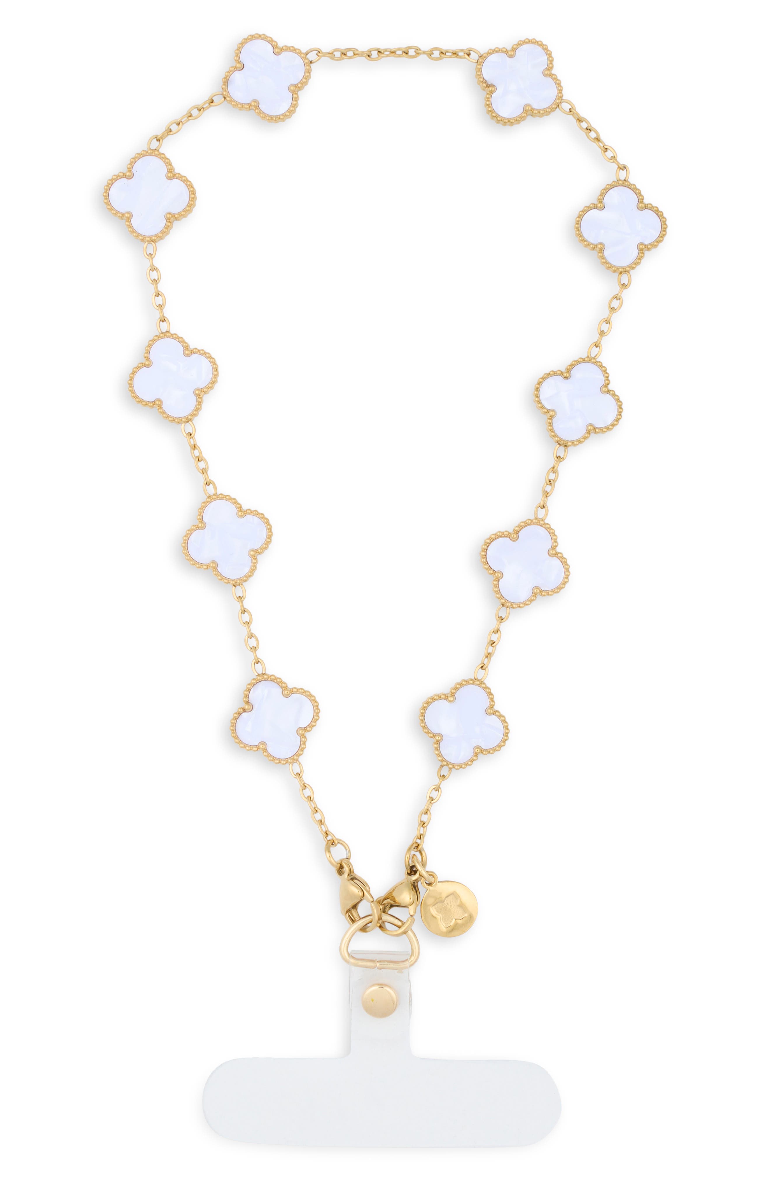 Clover Wristlet Strap