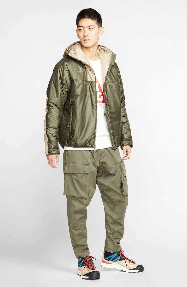 Nike ACG PrimaLoft<sup>®</sup> Water Resistant Packable Hooded Jacket, Alternate, color,