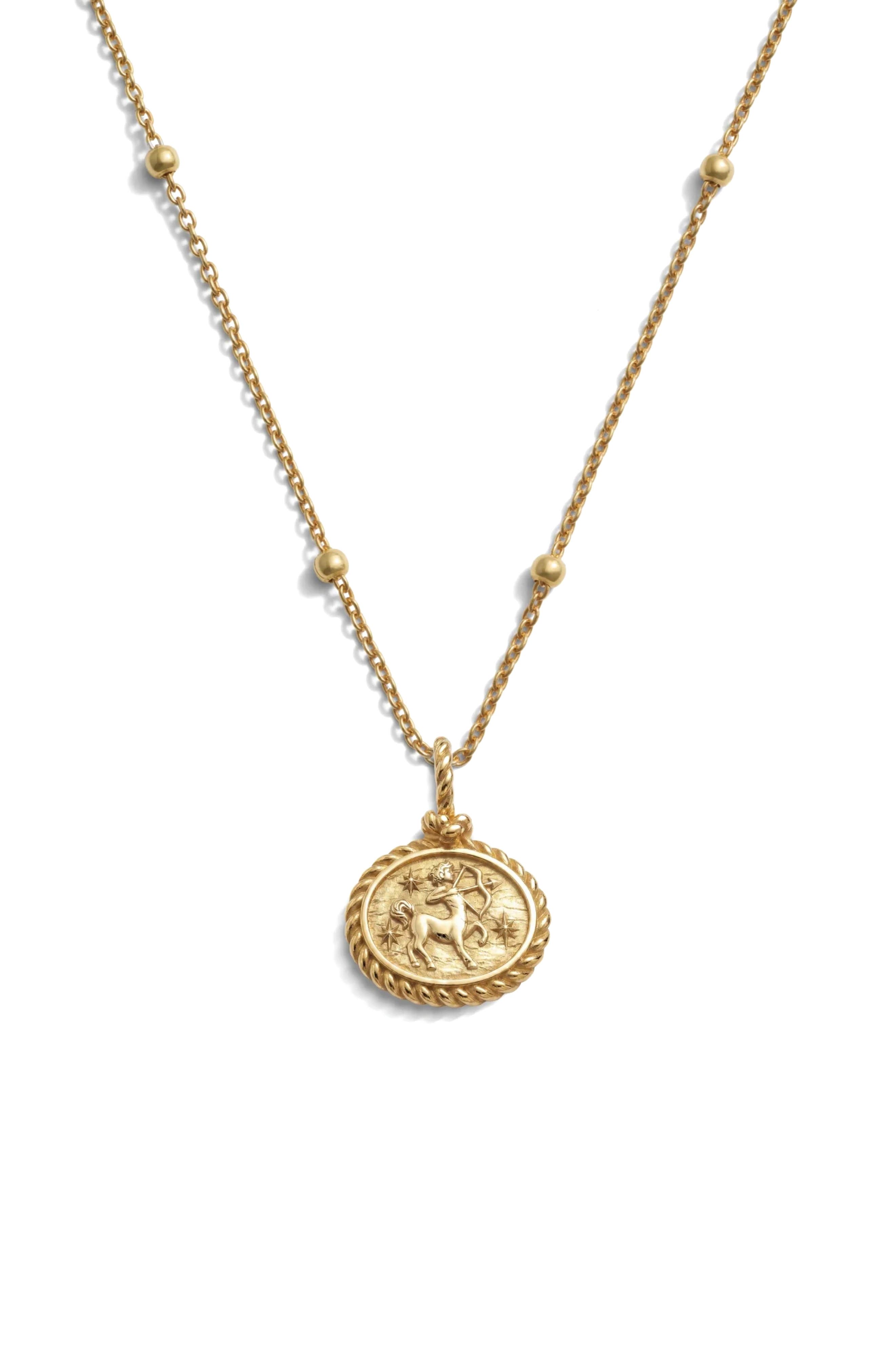 SAGITTARIUS/ 14K GOLD VERMEIL