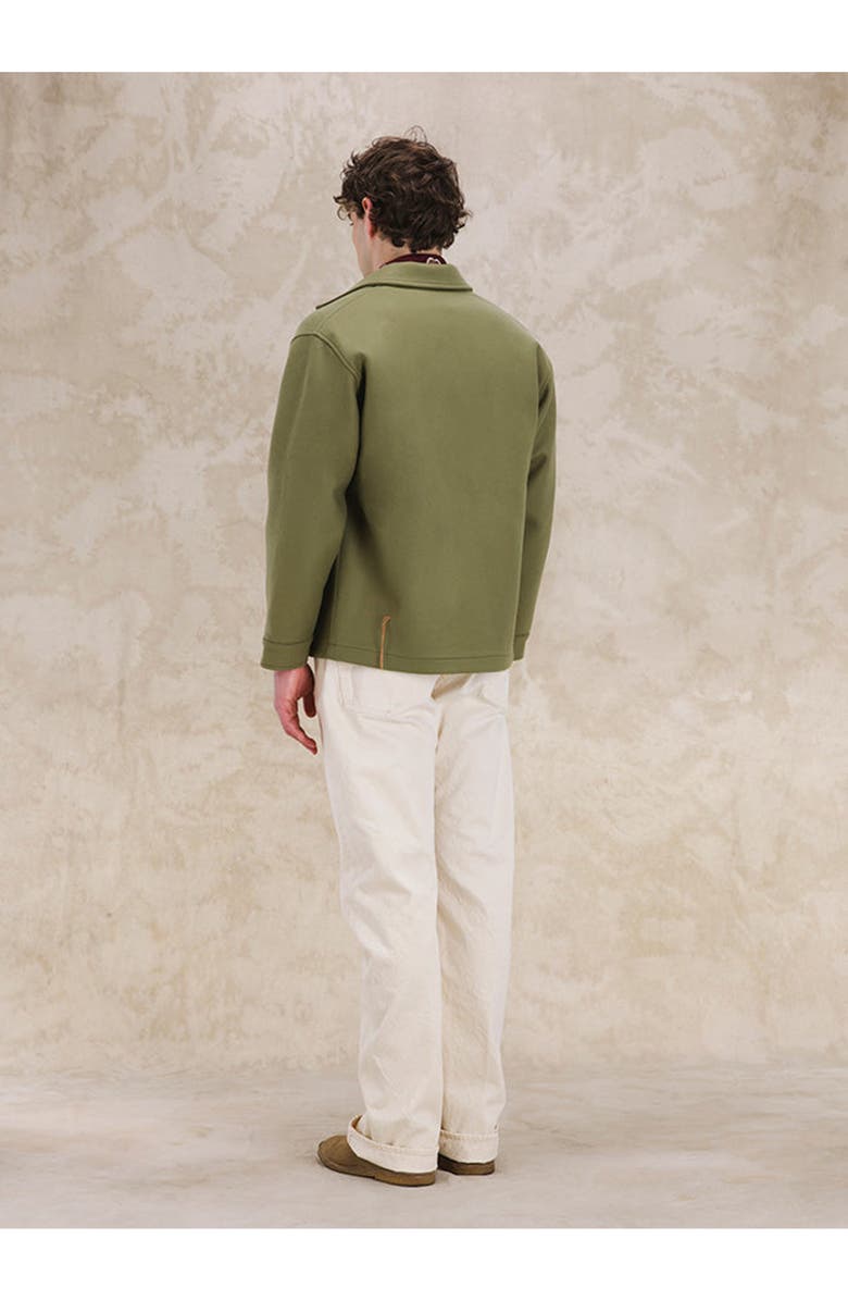 Fortela Edward Wool Jacket, Alternate, color, Sage Green